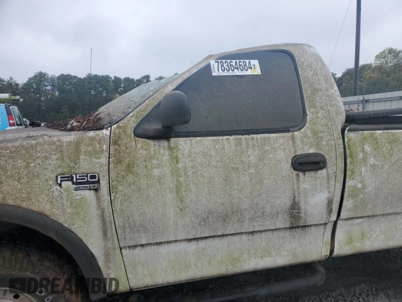 2000 Ford F-150 XL with VIN 2FTRF18W6YCB03366, listed as a Copart auction lot 78364684 with Not provided miles and Salvage title. Bid and sale history available at DreamBid. Image 7.