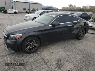2019 Mercedes-Benz C 300 with VIN WDDWJ8EB1KF784212, listed as a Copart auction lot 88445735 with 125,011 mi miles and Salvage Title. Bid and sale history available at carsss.com. Image 1.
