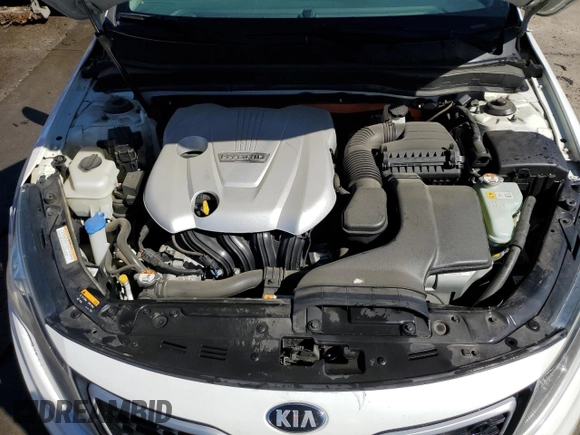 2013 Kia Optima Hybrid LX with VIN KNAGM4ADXD5056352, listed as a Copart auction lot 72418074 with 135,560 mi miles and Salvage Title. Bid and sale history available at carsss.com. Image 11.