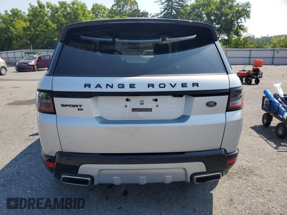 2021 Land Rover Range Rover Sport HSE Silver Edition with VIN SALWR2SU1MA753766, listed as a Copart auction lot 67033275 with Not provided miles and Clean title. Bid and sale history available at DreamBid. Image 6.
