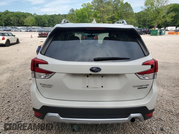 2023 Subaru Forester Touring с VIN JF2SKARC3PH422864, выставлен на аукционе Copart как лот 57598765 с пробегом 21 806 миль миль и Списание • Salvage title. История ставок и продаж доступна на DreamBid. Изображение 6.