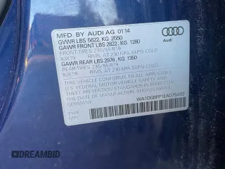 2014 Audi Q5 Premium Plus with VIN WA1DGBFP1EA075492, listed as a Copart auction lot 44250555 with 278,608 mi miles and Clean Title. Bid and sale history available at carsss.com. Image 10.