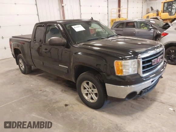 2009 GMC Sierra 1500 SLE with VIN 1GTEK29029Z297795, listed as a IAAI auction lot 41980874 with 231,268 mi miles. Bid and sale history available at carsss.com. Image 1.
