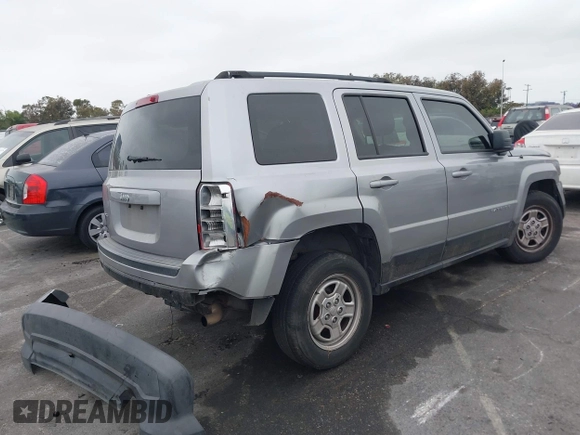2016 Jeep Patriot Sport с VIN 1C4NJRBBXGD691935, выставлен на аукционе IAAI как лот 42344824 с пробегом 142 340 миль миль и . История ставок и продаж доступна на DreamBid. Изображение 4.