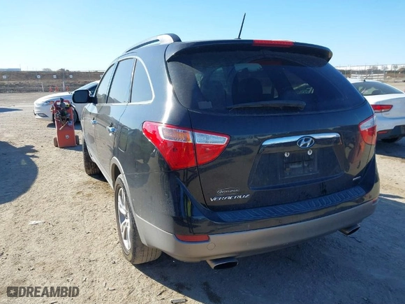 2012 Hyundai Veracruz Limited with VIN KM8NU4CC5CU203966, listed as a IAAI auction lot 41405622 with 150,938 mi miles. Bid and sale history available at carsss.com. Image 3.