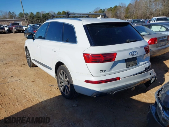 2019 Audi Q7 Premium Plus with VIN WA1LHAF71KD044983, listed as a IAAI auction lot 41367170 with 62,564 mi miles and . Bid and sale history available at DreamBid. Image 3.