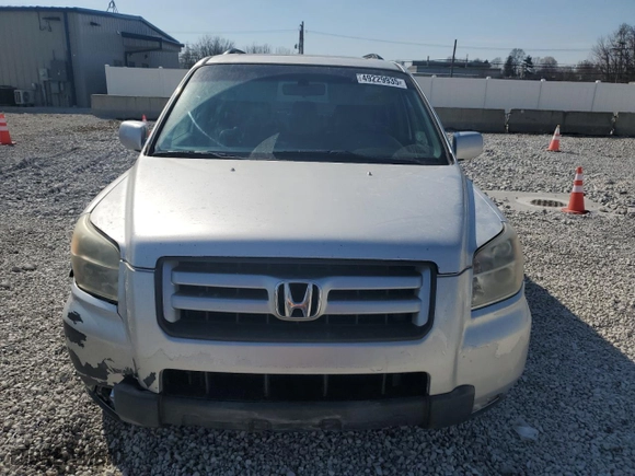 2007 Honda Pilot EX-L with VIN 5FNYF28557B000925, listed as a Copart auction lot 49229935 with 264,099 mi miles and Salvage Title. Bid and sale history available at carsss.com. Image 5.
