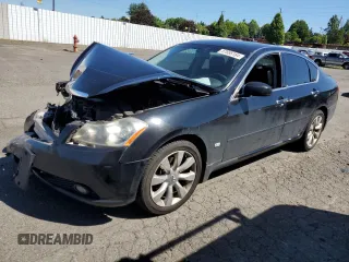 2007 Infiniti M x with VIN JNKAY01F87M456796, listed as a Copart auction lot 68259234 with Not Provided miles and Salvage Title. Bid and sale history available at carsss.com. Image 1.