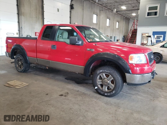 2005 Ford F-150 XLT with VIN 1FTPX14585NB68338, listed as a Copart auction lot 65170485 with Not provided miles and Clean title. Bid and sale history available at DreamBid. Image 4.
