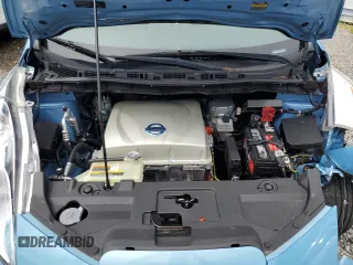 2015 Nissan LEAF SV with VIN 1N4AZ0CP9FC316237, listed as a Copart auction lot 66060053 with 48,475 mi miles. Bid and sale history available at carsss.com. Image 12.
