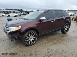 2011 Ford Edge SE with VIN 2FMDK3GC4BBB00550, listed as a Copart auction lot 48458185 with 301,406 mi miles and Salvage Title. Bid and sale history available at carsss.com. Image 1.