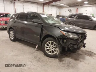 2019 Chevrolet Equinox LT with VIN 2GNAXKEV1K6157781, listed as a IAAI auction lot 41274846 with 128,425 mi miles and . Bid and sale history available at DreamBid. Image 1.