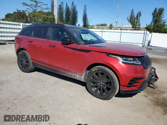 2019 Land Rover Range Rover Velar R-Dynamic SE with VIN SALYL2EX2KA797630, listed as a Copart auction lot 40621644 with 44,309 mi miles. Bid and sale history available at carsss.com. Image 4.