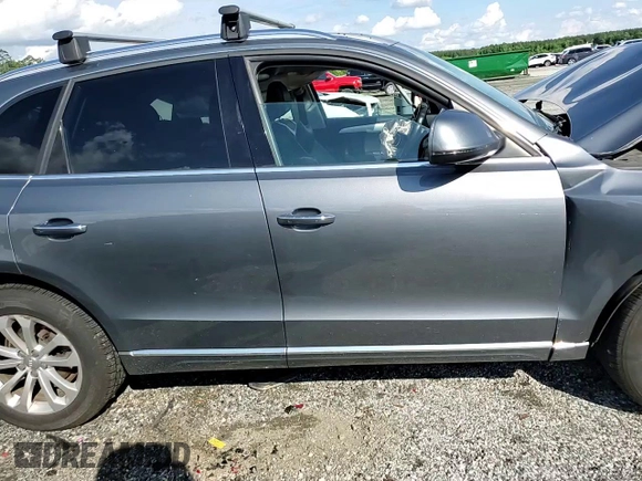 2015 Audi Q5 Premium Plus with VIN WA1LFAFPXFA033588, listed as a Copart auction lot 57030365 with 88,457 mi miles and Salvage title. Bid and sale history available at DreamBid. Image 15.