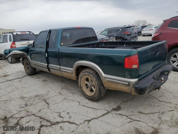 1998 Chevrolet S-10 LS with VIN 1GCCS19XXW8103174, listed as a Copart auction lot 47466725 with NaN miles and Salvage Title. Bid and sale history available at carsss.com. Image 2.