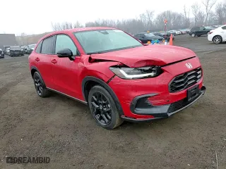 2023 Honda HR-V Sport with VIN 3CZRZ1H51PM723358, listed as a Copart auction lot 49789125 with 19,440 mi miles and Salvage Title. Bid and sale history available at carsss.com. Image 11.