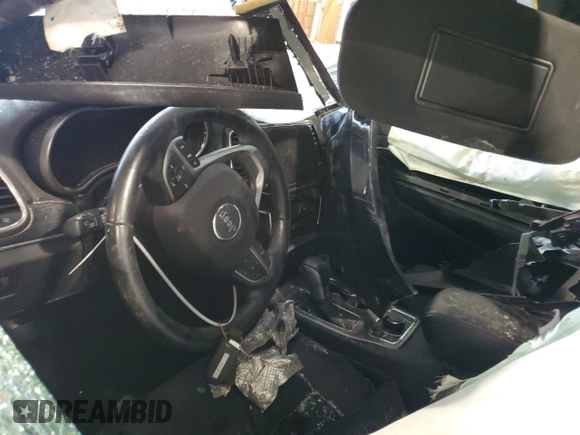 2021 Jeep Grand Cherokee Limited with VIN 1C4RJFBG0MC579853, listed as a Copart auction lot 54936915 with Not provided miles and Salvage title. Bid and sale history available at DreamBid. Image 8.