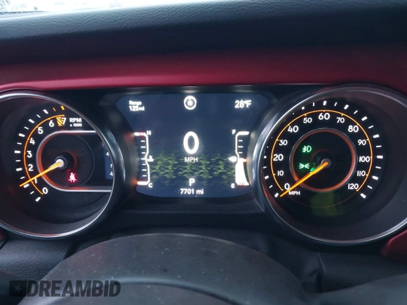 2023 Jeep Gladiator Rubicon с VIN 1C6JJTBGXPL510322, выставлен на аукционе IAAI как лот 41151837 с пробегом 7 701 миль миль и . История ставок и продаж доступна на DreamBid. Изображение 7.