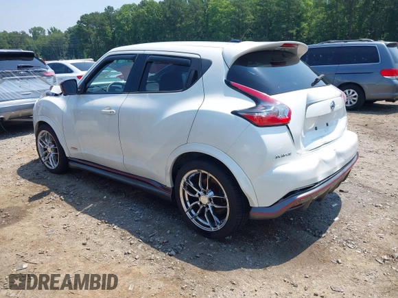 2015 Nissan Juke SL with VIN JN8AF5MV5FT560050, listed as a IAAI auction lot 42581336 with 132,426 mi miles and . Bid and sale history available at DreamBid. Image 3.