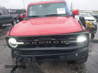 2023 Ford Bronco with VIN 1FMDE5CP3PLB32344, listed as a IAAI auction lot 41273010 with 25,220 mi miles. Bid and sale history available at carsss.com. Image 12.