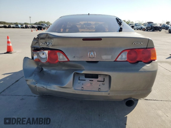 2002 Acura RSX Auto with VIN JH4DC54872C030523, listed as a Copart auction lot 75809874 with 278,888 mi miles and Salvage Title. Bid and sale history available at carsss.com. Image 6.