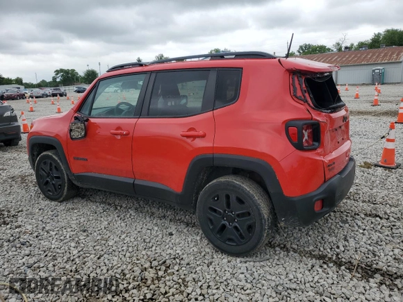 2018 Jeep Renegade Sport with VIN ZACCJBABXJPH91901, listed as a Copart auction lot 58838745 with 93,958 mi miles and Salvage title. Bid and sale history available at DreamBid. Image 2.