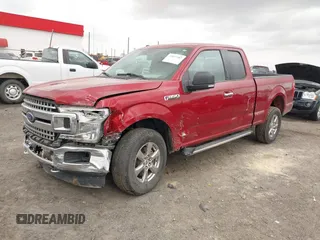 2018 Ford F-150 XL with VIN 1FTFX1E51JKF98962, listed as a IAAI auction lot 41827587 with 128,031 mi miles and . Bid and sale history available at DreamBid. Image 17.