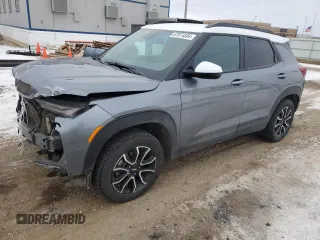 2022 Chevrolet TrailBlazer ACTIV with VIN KL79MSSL5NB045717, listed as a Copart auction lot 87074564 with 98,596 mi miles and Salvage Title. Bid and sale history available at carsss.com. Image 1.
