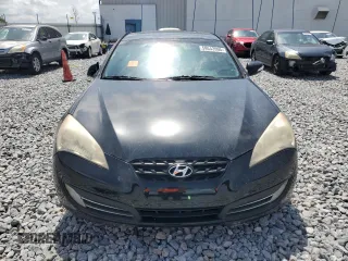 2010 Hyundai Genesis Coupe with VIN KMHHU6KH1AU025007, listed as a Copart auction lot 59543995 with 163,684 mi miles and Salvage title. Bid and sale history available at DreamBid. Image 5.