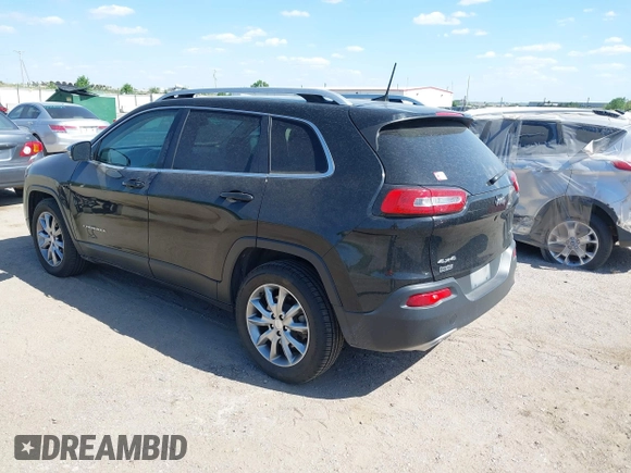 2017 Jeep Cherokee Limited with VIN 1C4PJMDS2HD239018, listed as a IAAI auction lot 42254356 with 129,673 mi miles and . Bid and sale history available at DreamBid. Image 3.