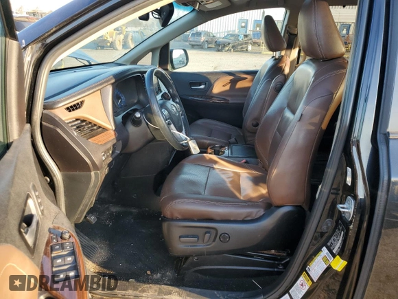 2016 Toyota Sienna Ltd with VIN 5TDDK3DC3GS130346, listed as a Copart auction lot 51062635 with 264,592 mi miles and Salvage Title. Bid and sale history available at carsss.com. Image 7.