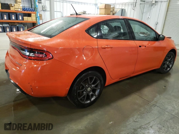 2015 Dodge Dart SXT with VIN 1C3CDFBB6FD300182, listed as a Copart auction lot 49958335 with 227,250 mi miles and Salvage Title. Bid and sale history available at carsss.com. Image 3.