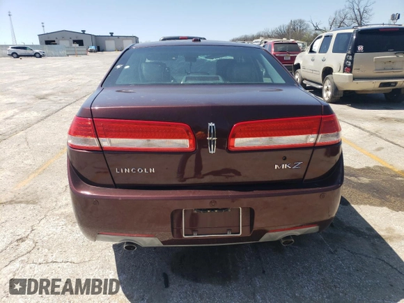 2012 Lincoln MKZ with VIN 3LNHL2GC0CR810525, listed as a Copart auction lot 52450925 with 124,355 mi miles and Clean Title. Bid and sale history available at DreamBid. Image 6.