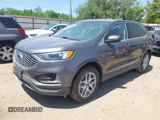 2024 Ford Edge SEL with VIN 2FMPK4J90RBA99942, listed as a IAAI auction lot 42009947 with 1 mi miles. Bid and sale history available at carsss.com. Image 2.