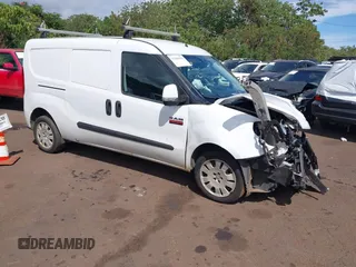 2016 Ram ProMaster City Cargo Tradesman SLT with VIN ZFBERFBT4G6B57999, listed as a IAAI auction lot 41480346 with 58,982 mi miles. Bid and sale history available at carsss.com. Image 1.