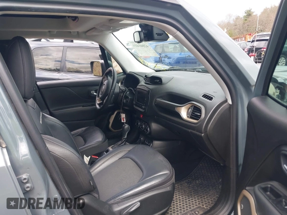2017 Jeep Renegade Trailhawk z VIN ZACCJBCB5HPF24639, wystawiony jako IAAI lot #42041419 z przebiegiem 80 472 mil mil oraz . Historia ofert i sprzedaży dostępna na DreamBid. Obrazek 5.