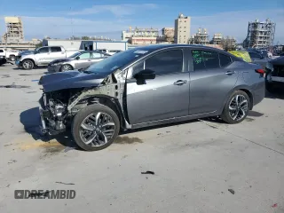 2023 Nissan Versa SR with VIN 3N1CN8FV9PL850919, listed as a Copart auction lot 46617305 with 32,688 mi miles and Salvage Title. Bid and sale history available at carsss.com. Image 1.