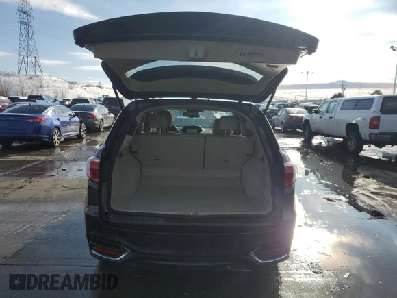 2016 Acura RDX Advance Pkg with VIN 5J8TB4H73GL025484, listed as a Copart auction lot 46091815 with 69,557 mi miles and Salvage Title. Bid and sale history available at carsss.com. Image 6.
