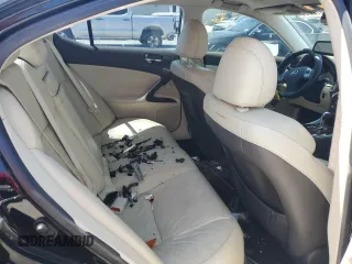 2013 Lexus IS 250 with VIN JTHBF5C2XD5192018, listed as a Copart auction lot 62072985 with 142,209 mi miles and Salvage title. Bid and sale history available at DreamBid. Image 10.