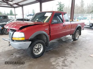 1999 Ford Ranger XL with VIN 1FTZR15VXXPB34362, listed as a IAAI auction lot 41592852 with 247,015 mi miles. Bid and sale history available at carsss.com. Image 17.