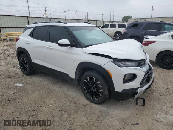 2021 Chevrolet TrailBlazer LT with VIN KL79MPSLXMB056305, listed as a Copart auction lot 47887564 with Not Provided miles and . Bid and sale history available at DreamBid. Image 4.