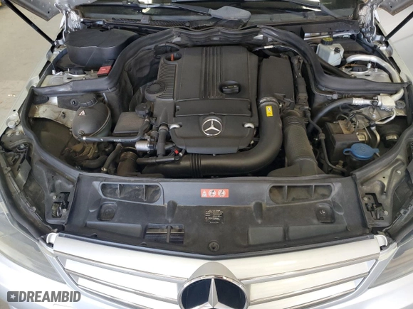 2012 Mercedes-Benz C-Class C 250 Sport with VIN WDDGF4HB6CR197465, listed as a Copart auction lot 48923855 with 147,467 mi miles and Salvage Title. Bid and sale history available at carsss.com. Image 11.