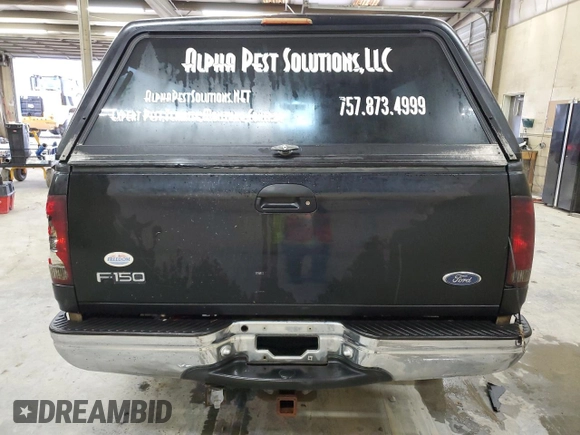 1999 Ford F-150 XL with VIN 1FTRX18L4XNB84248, listed as a Copart auction lot 52798555 with 204,943 mi miles and Salvage title. Bid and sale history available at DreamBid. Image 6.