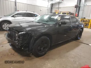 2010 Dodge Charger Police with VIN 2B3AA4CTXAH228620, listed as a Copart auction lot 84744964 with 158,440 mi miles and Clean Title. Bid and sale history available at carsss.com. Image 1.