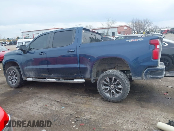 2019 Chevrolet Silverado 1500 RST with VIN 1GCUYEED5KZ216511, listed as a IAAI auction lot 42020392 with 70,798 mi miles and . Bid and sale history available at DreamBid. Image 14.
