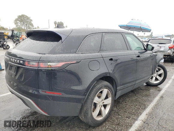 2018 Land Rover Range Rover Velar S with VIN SALYB2RN1JA709564, listed as a Copart auction lot 47500705 with 44,580 mi miles and Salvage title. Bid and sale history available at DreamBid. Image 3.