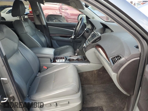 2014 Acura MDX Advance with VIN 5FRYD4H83EB029881, listed as a Copart auction lot 47689435 with 97,184 mi miles and Salvage Title. Bid and sale history available at DreamBid. Image 7.