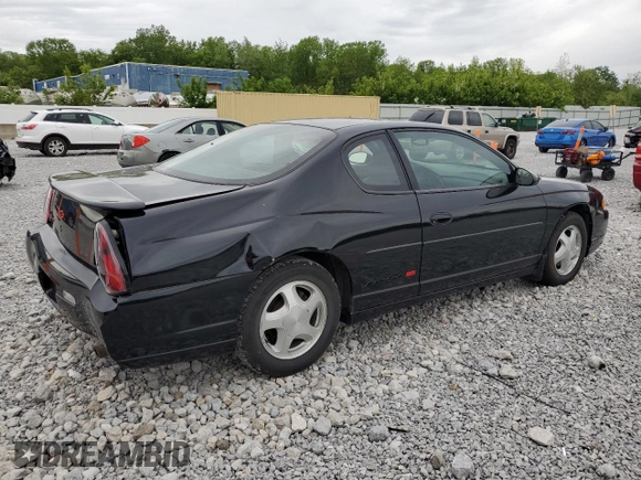 2000 Chevrolet Monte Carlo SS z VIN 2G1WX12K9Y9236456, wystawiony jako Copart lot #57859145 z przebiegiem 55 446 mil mil oraz Szkody całkowita. Historia ofert i sprzedaży dostępna na DreamBid. Obrazek 3.