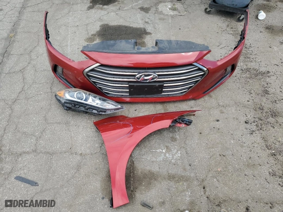 2017 Hyundai Elantra SE with VIN 5NPD84LF6HH087189, listed as a Copart auction lot 50086985 with 82,294 mi miles and Salvage Title. Bid and sale history available at carsss.com. Image 14.