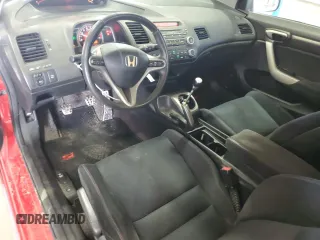 2007 Honda Civic Si with VIN 2HGFG21537H701361, listed as a Copart auction lot 53830495 with 211,471 mi miles and Salvage Title. Bid and sale history available at DreamBid. Image 8.